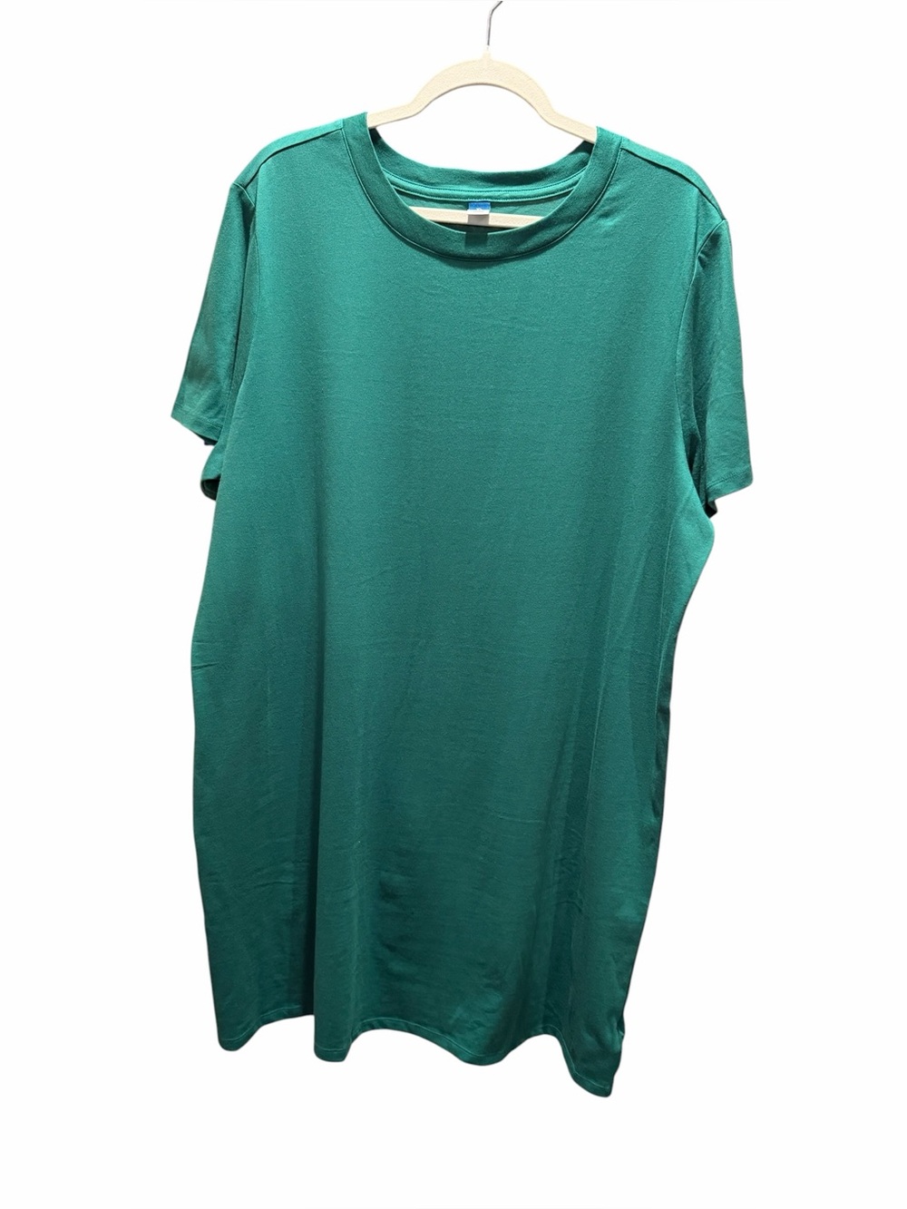 Old Navy Kelly Green Crew Neck Tshirt Dress, XLarge